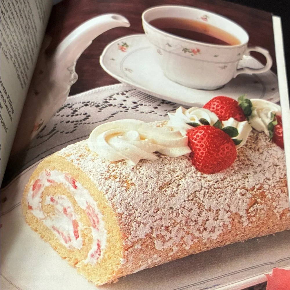 Vintage set of four magazine cookbooks